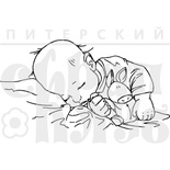 Акриловий штамп дизайну Олена Виноградова "Соня 1"