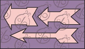 Чипборд Набір стрілок №2. 3 елементи