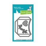 Нож для вырубки от Lawn Fawn - Stitched Gift Card Pocket
