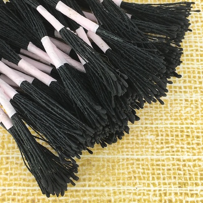 Тайские тычинки супер-мелкие, цвет черный, в пучке 46-52 шт.