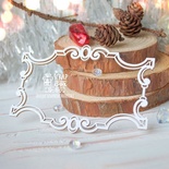 Чипборд ScrapBox - Рамка у стилі бароко Hr-166