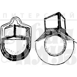 Акриловые штампы дизайна Елены виноградовой "Номера домов"