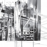 Бумага для скрапбукинга  от Артелье - Мегаполис, 30,5х30,5 см