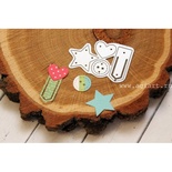 Ножи для вырубки от AgiArt - Скрепки набор №2