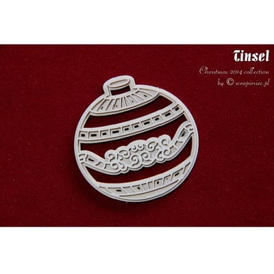 Чипборд Scrapiniec - двошарова кулька Tinsel 01