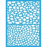 Трафарет - Фабрика Декора - Каменная брусчатка, 15смХ20см