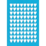 Маска - Фабрика Декора - Сердечки2, 20смХ15см