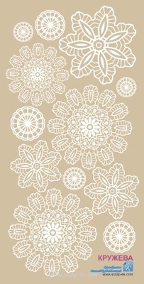 Картинки от Евгения Курдибановская ТМ - Кружева, 15х30 см, арт 001038