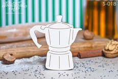 Чипборд від Вензелик - Кавоварка, розмір: 65x69 мм