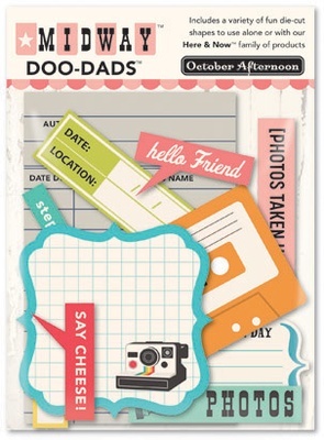 Высечки от October Afternoon - Doodads