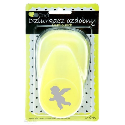 Дірокол фігурний 5см АНГЕЛ, TM dpCraft (Dalprint)