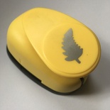 КОМИССИОНКА -  Дырокол dpCraft - Папоротник  - 2,5 см