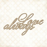 Чипборд Blue Fern StudiOs-Love Always