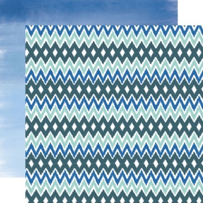 Аркуш скрап-паперу Echo Park - Wildflower Ikat, 30x30 см