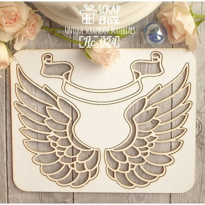 Чипборд ScrapBox - Крила №5