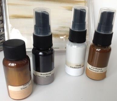 Набір спреїв для штампінгу TatteRed Angels - Paint System - Bare Metal - Tarnished Silver, 4 шт.