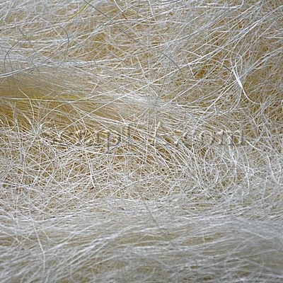 Сизаль натуральный, цвет белый (молочный), 40 г