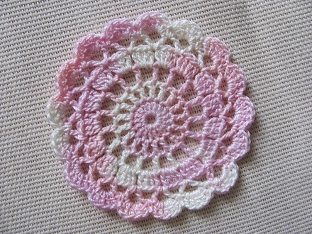 Затишний декор від LESHCHENKO - в’язаний набір для декорування "Baby Girl", MELANGE, 16 ел.