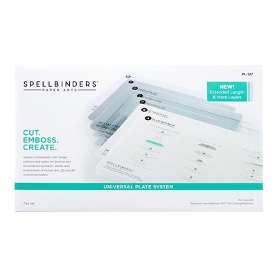 Spellbinders Universal Plate System, 7 шт. у Набірі