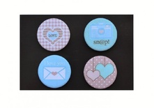 Набір металевих фішок №1 на магніті. Про любов