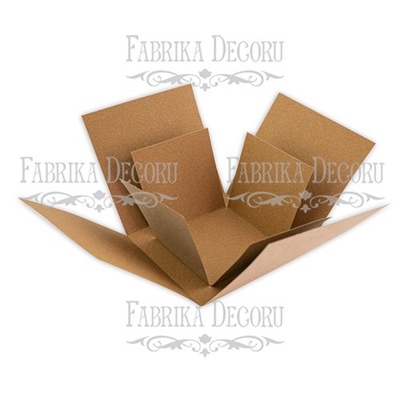Коробка - cюрприз Magic box, колір крафт, ТМ Фабрика Декору