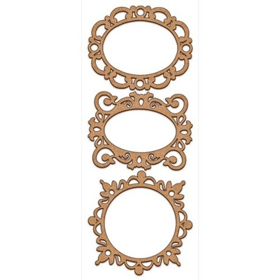 Набір декоративних елементів для шедоубокса №42, ТМ Фабрика Декору