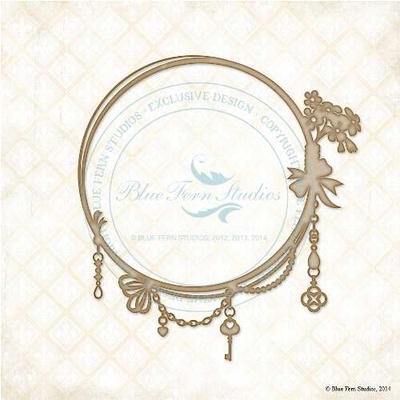 Чипборд Blue Fern Studios - Jeweled Frame