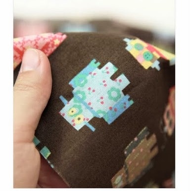 Хлопок Роботы (мелкие - 4,5 см), размер:45х55см