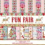 Набір паперу Helz Cuppleditch - Fun Fair, 15x15см, 12 аркушів