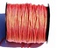 Шнур з люрексом, 2м, колір рожево-помаранчевий, 3 метра