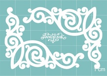 Чипборд от Вензелик - Уголки 19, размер: 40x63 мм