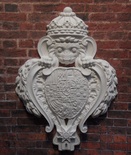 Гіпсовий декор "Лів з щитом" від E.В.A., розмір 9,5x6,9cм