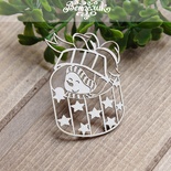 Снiговичок, розмiр: 0,05 х 0,035см