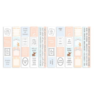 Набор полос с картинками для декорирования Baby&Mama, ТМ Фабрика Декору