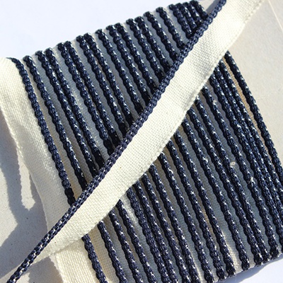 Каптал, з темно-синім краєм, ширина 12 мм, довжина 50 см