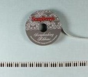 Принтованная лента "Клавиши",  ширина 1 см, длина 2 м