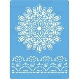 Трафарет - Фабрика Декора - Нежное кружево-2, 15смХ20см