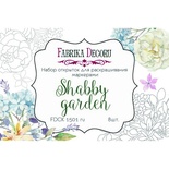 Набір листівок для розмальовування маркерами Shabby garden, ТМ Фабрика Декору