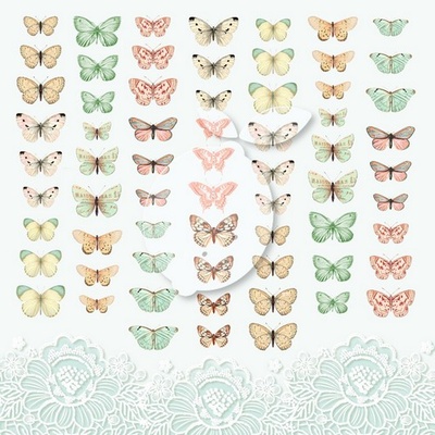 Аркуш двостороннього паперу для скрапбукінгу від LemonCraft - Love my life life 06