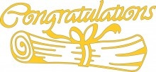 Лезвие Congratulations от Cheery Lynn Designs, 1 шт.