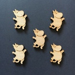 Дерев’яна фігурка WOOD-126 - Мумі Тролль, 1 штука