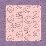 Чипборд "Пазл маленький"