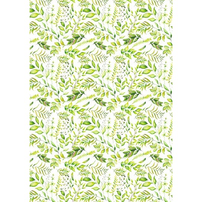 Оверлей Spring Blossom зелень , ТМ Фабрика Декору