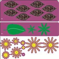 Набір ножів для вирубки Build a Flower # 1 від Cheery Lynn Designs