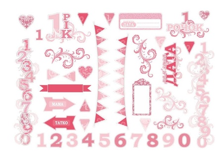 Набір висічок Lesia Zgharda Рожеві мрії