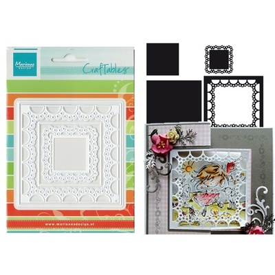 Ніж для вирубки Marianne Design Craftable Dies- Passe_partout Square