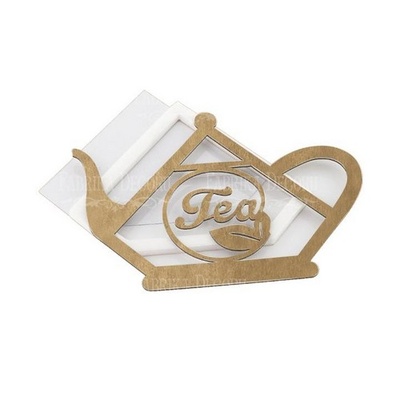 Заготовка для шейкера Заварювальний чайник 13,1x9,9 см, колір крафт, ТМ Фабрика Декору