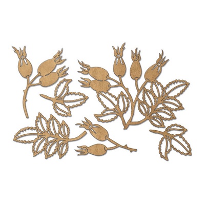 Набір чіпбордів Autumn botanical diary 10x15см 737, колір крафт, ТМ Фабрика Декору