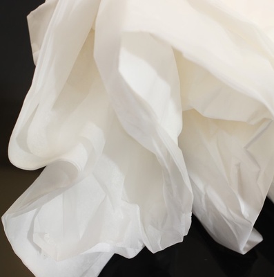 Папиросная бумага тишью 50х70 см  (слож.12,5 х 19см), цвет: белый, 10 листов