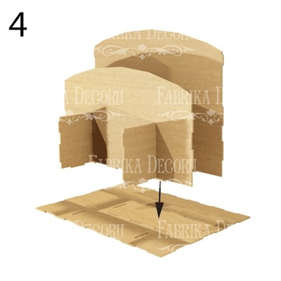 Настільний органайзер (конструктор) для паперу і письмового приладдя, ТМ Фабрика Декору